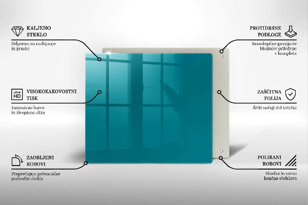 Protector encimera Turquesa
