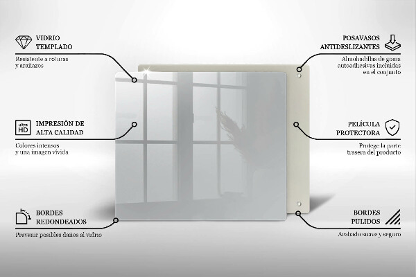 Protector encimera Color gris