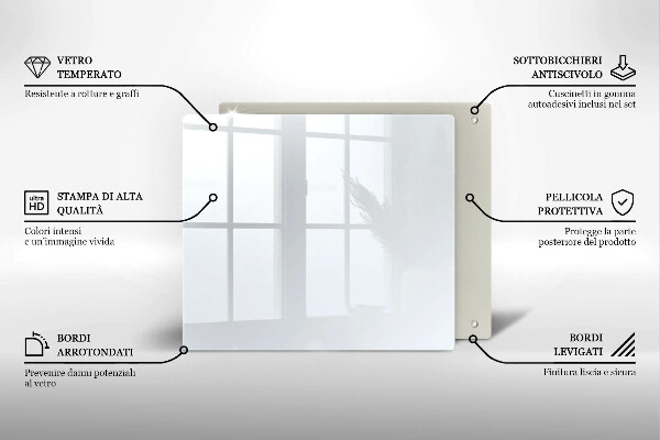 Protector encimera El color blanco