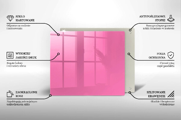 Protector encimera Color rosa