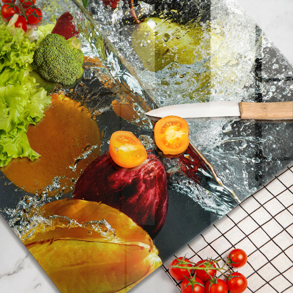 Protector encimera Fruta jugosa en agua