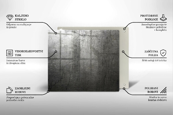 Protector encimera Textura metálica