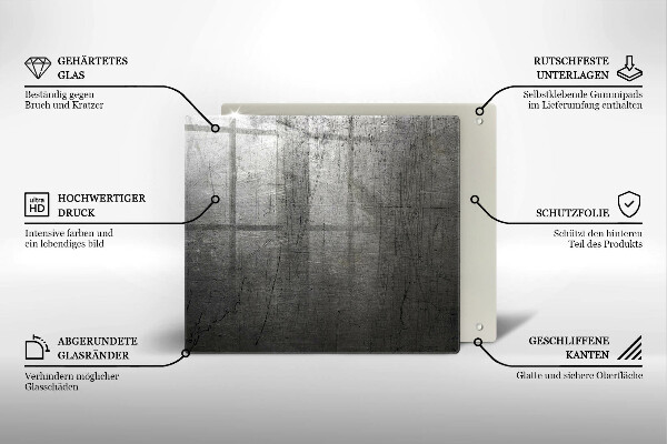 Protector encimera Textura metálica