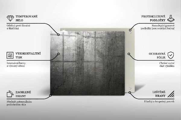 Protector encimera Textura metálica