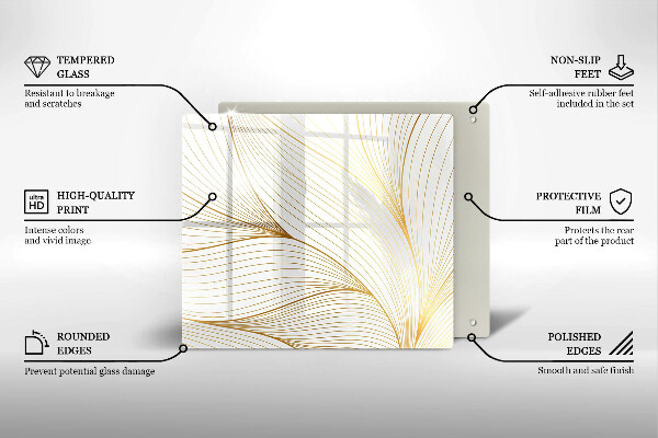 Protector encimera Patrón de líneas modernas