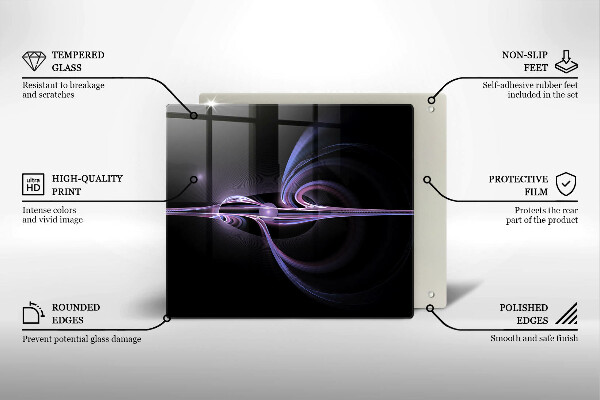 Protector encimera Abstracción moderna