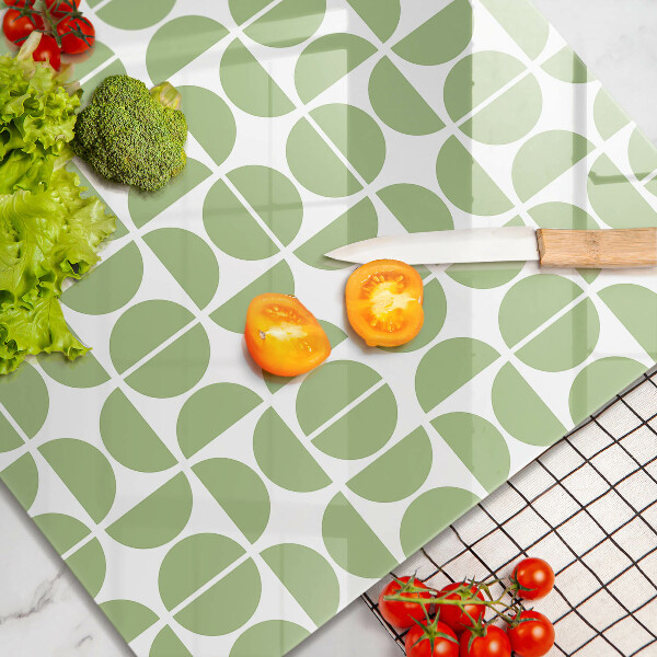 Protector encimera Patrón de formas boho