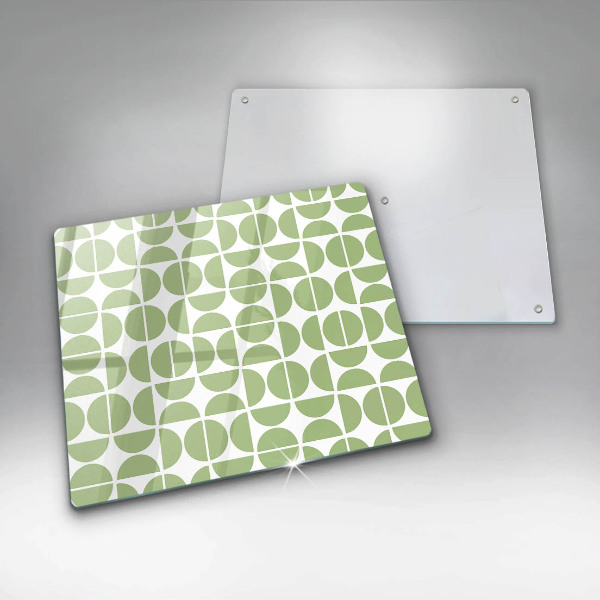 Protector encimera Patrón de formas boho