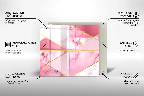 Protector encimera Mármol geométrico