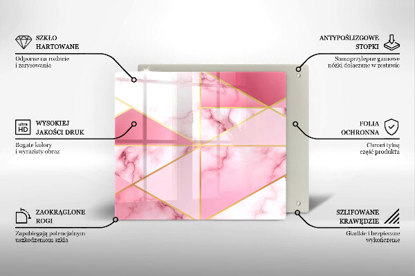 Protector encimera Mármol geométrico