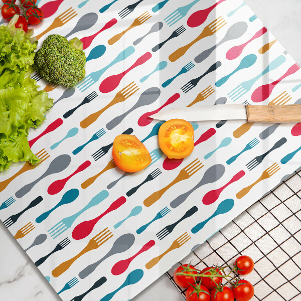 Protector encimera Ilustración de cuchara