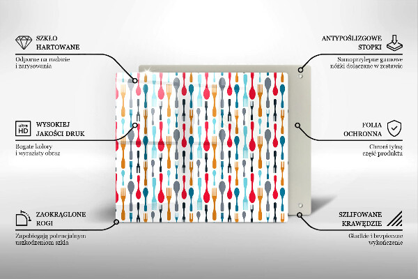 Protector encimera Ilustración de cuchara