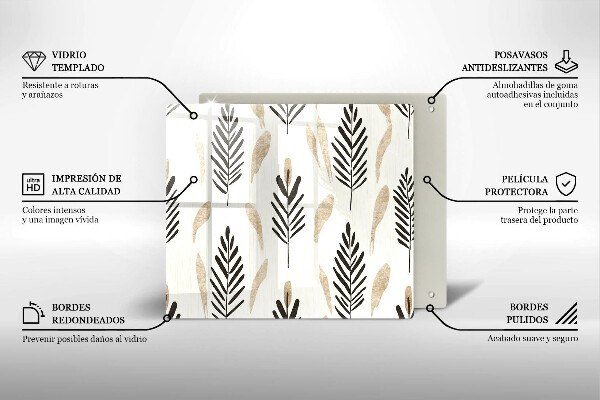 Protector encimera Plantas bohemias