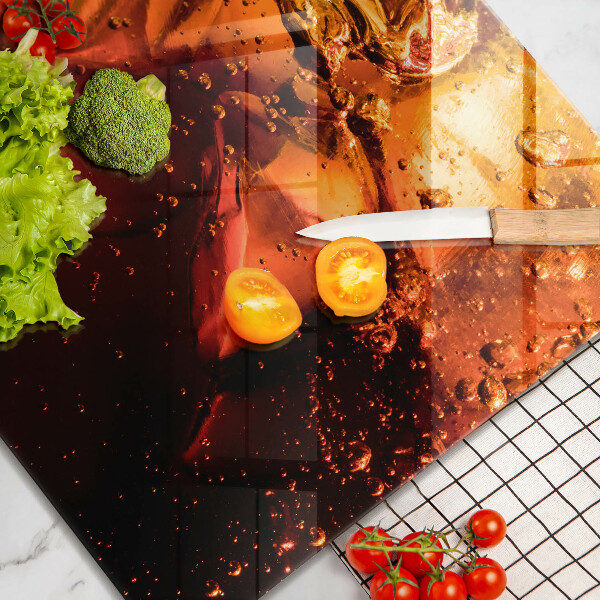 Protector encimera Bebida de cola con hielo