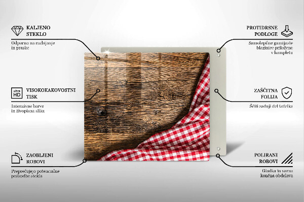 Protector encimera Mesa de madera