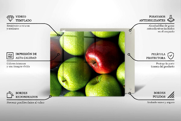 Protector encimera Manzanas jugosas