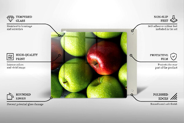 Protector encimera Manzanas jugosas