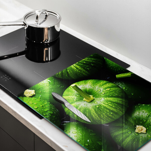 Protector encimera Calabazas verdes