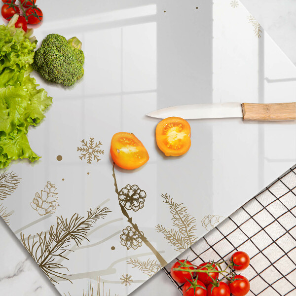 Protector encimera Decoraciones de invierno