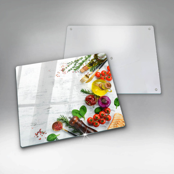 Protector encimera Verduras y especias