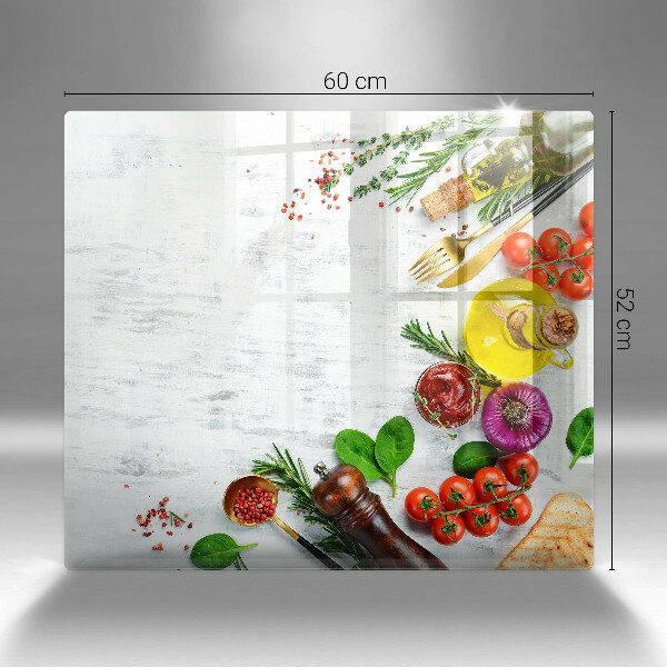 Protector encimera Verduras y especias