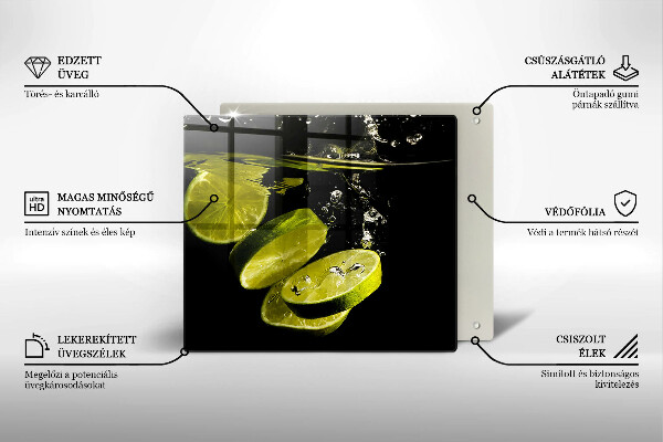 Protector encimera Limas en agua