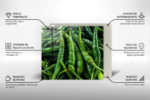 Protector encimera Vainas de guisantes