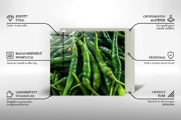 Protector encimera Vainas de guisantes