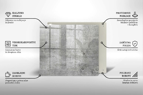 Protector encimera Textura de hormigón