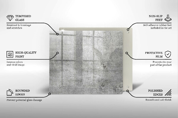 Protector encimera Textura de hormigón