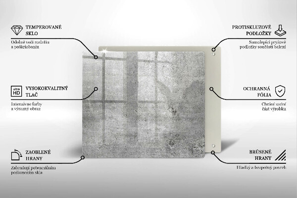 Protector encimera Textura de hormigón