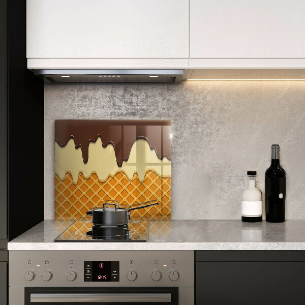 Protector encimera Ilustración de cono de helado