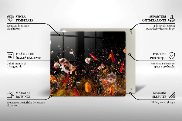 Protector encimera Especias picantes