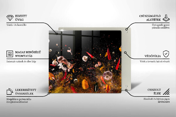 Protector encimera Especias picantes