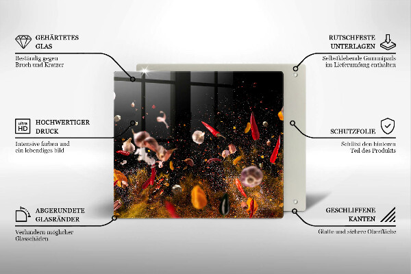 Protector encimera Especias picantes