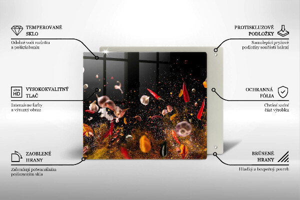 Protector encimera Especias picantes