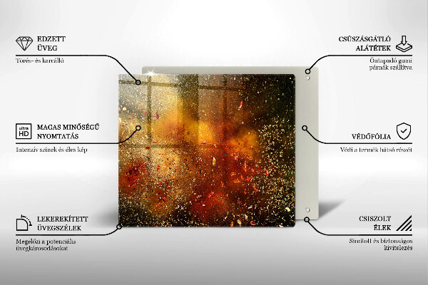 Protector encimera Especias coloridas