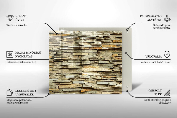 Protector encimera Piedras decorativas