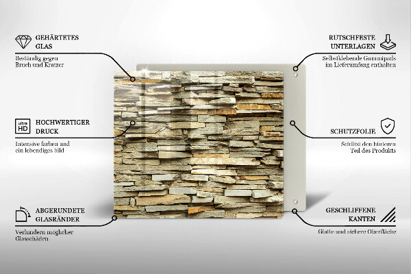 Protector encimera Piedras decorativas