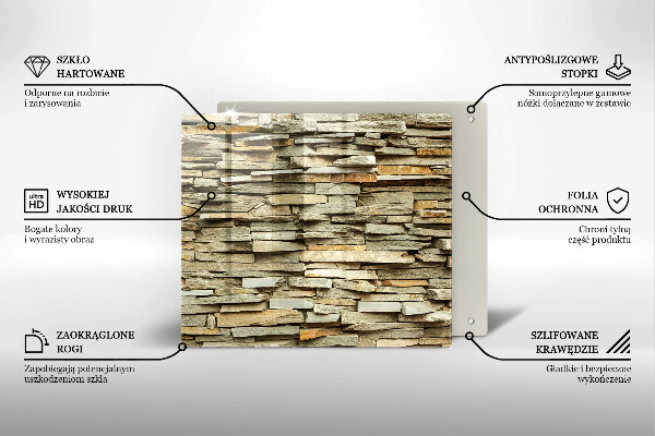 Protector encimera Piedras decorativas