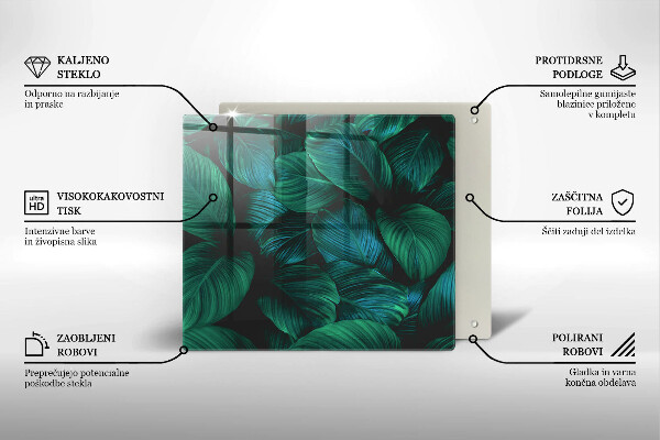 Protector encimera Hojas de la selva