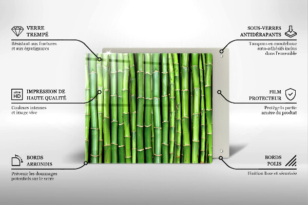 Protector encimera Bambúes de la naturaleza