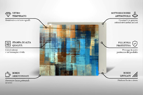 Protector encimera Fondo pintado