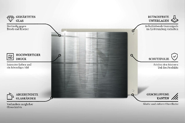 Protector encimera Textura metálica