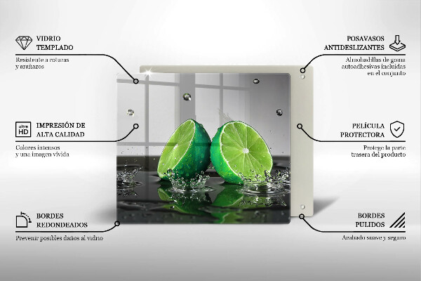 Protector encimera Limas jugosas y agua