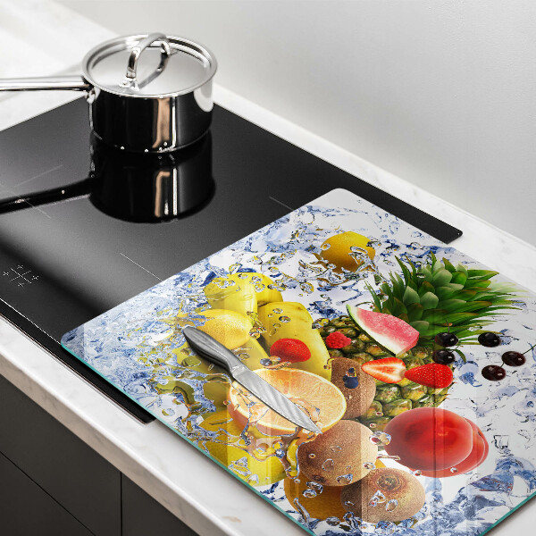 Protector encimera Fruta jugosa y agua