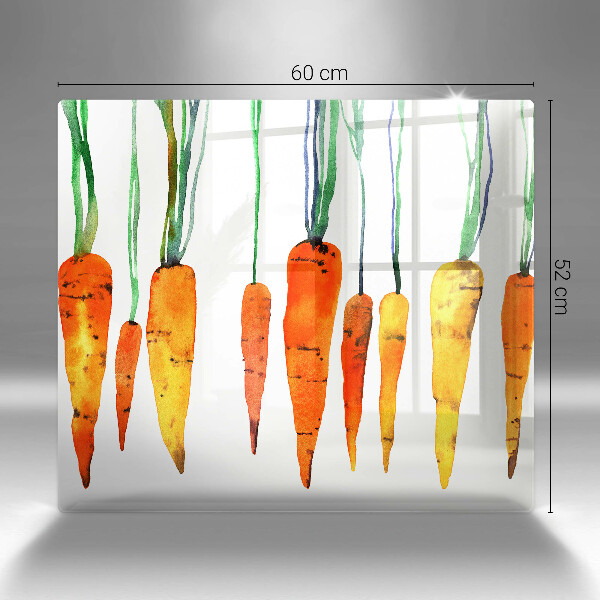 Protector encimera Ilustración de zanahoria