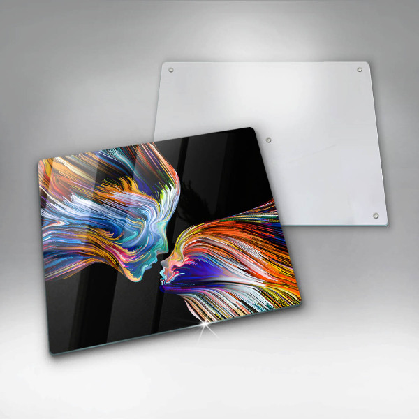 Protector encimera Abstracción de beso