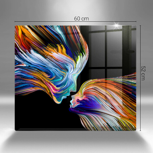 Protector encimera Abstracción de beso