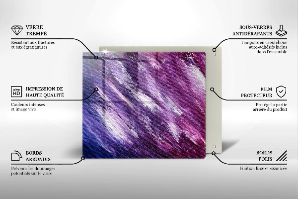 Protector encimera Abstracción de pintura